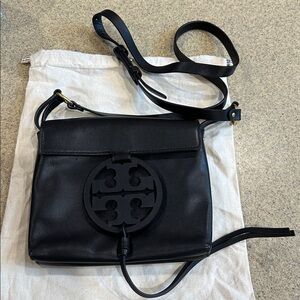 Tory Burch Black Crossbody Bag.